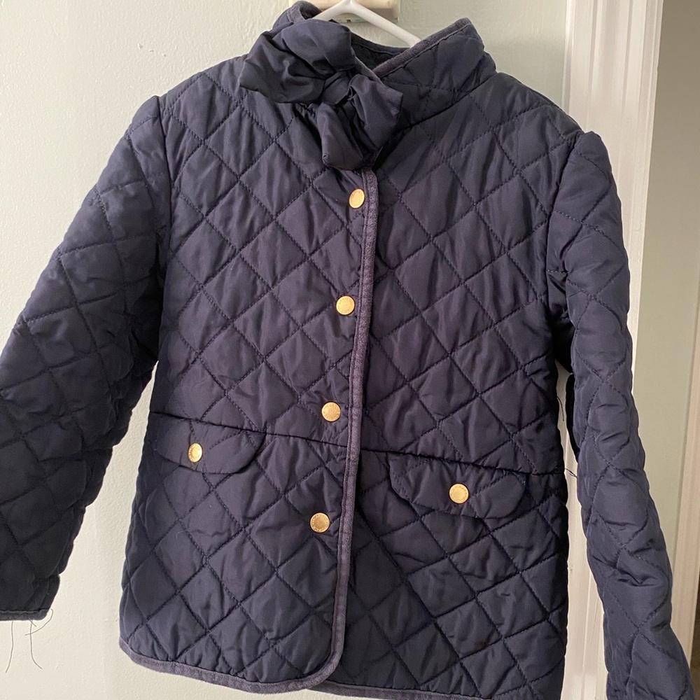 Janie and Jack Navy quilted fall/spring jacket.